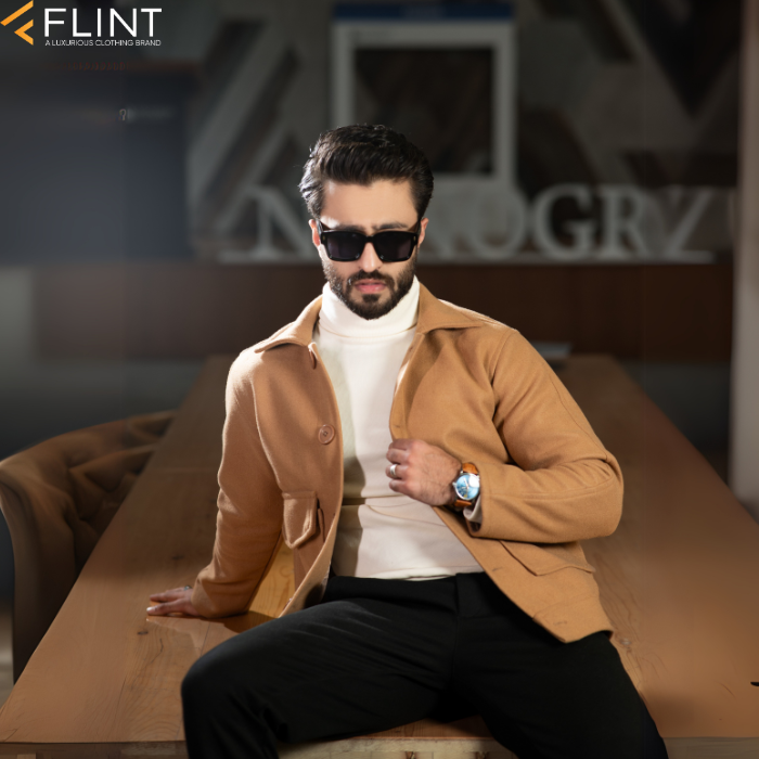 Boxy Wool Jacket (Nude Color)