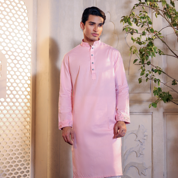Baby Pink Panjabi