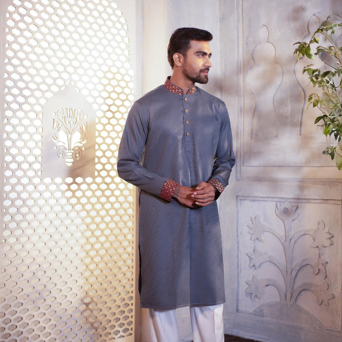 Ash Color Panjabi