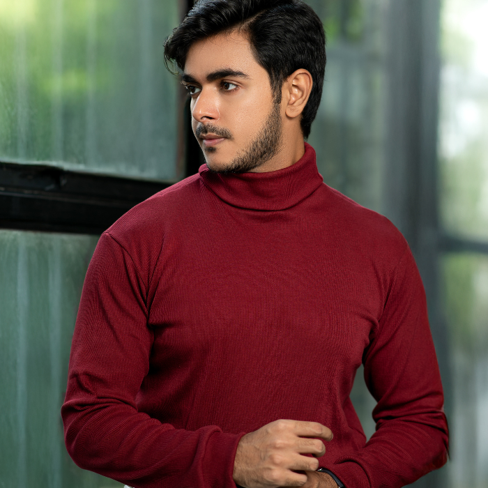 Hi Neck (Maroon)