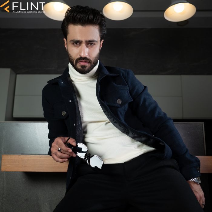 Wool Jacket (Black Color)