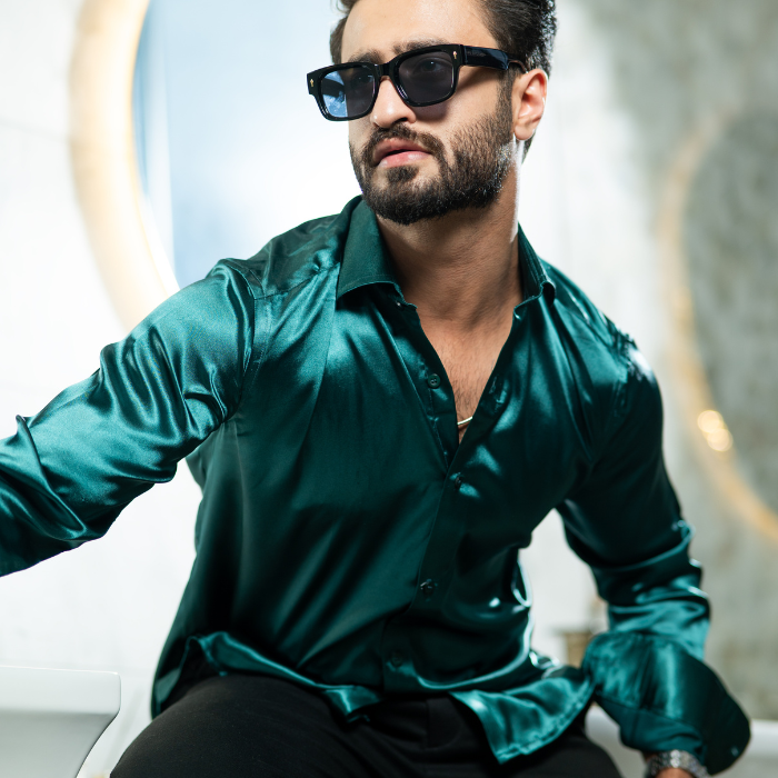 Green Shirt (Silk)