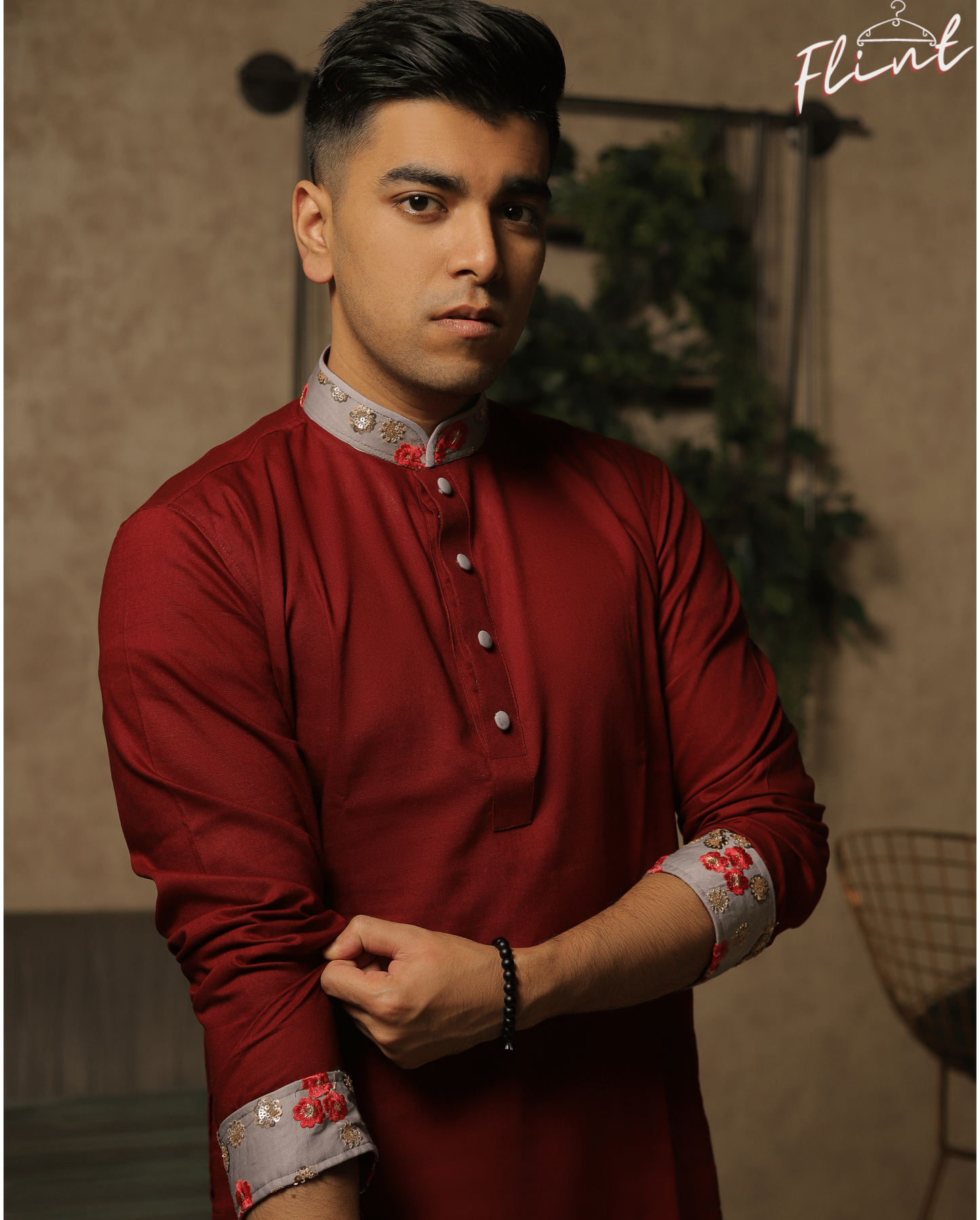 Red Panjabi