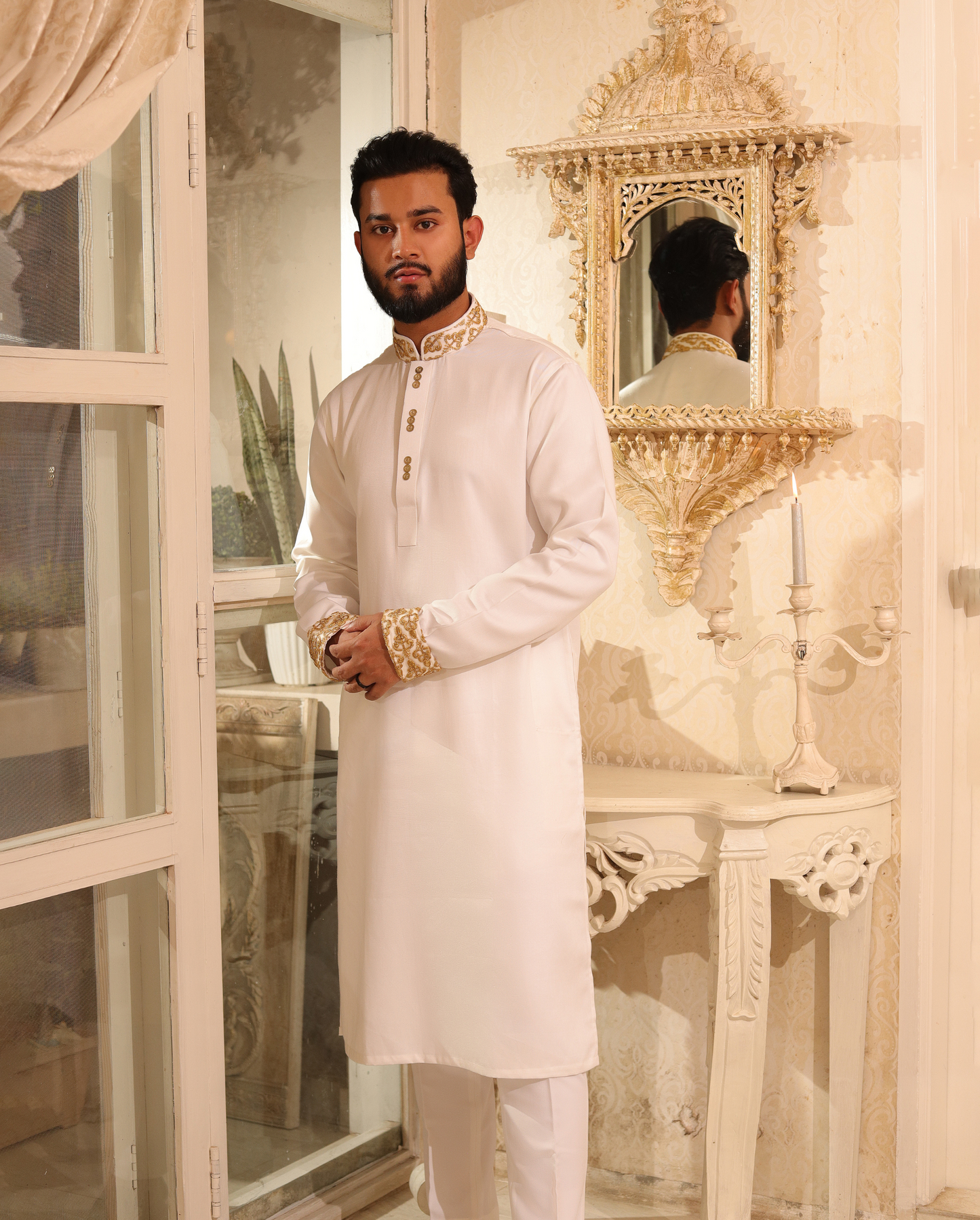 White Panjabi