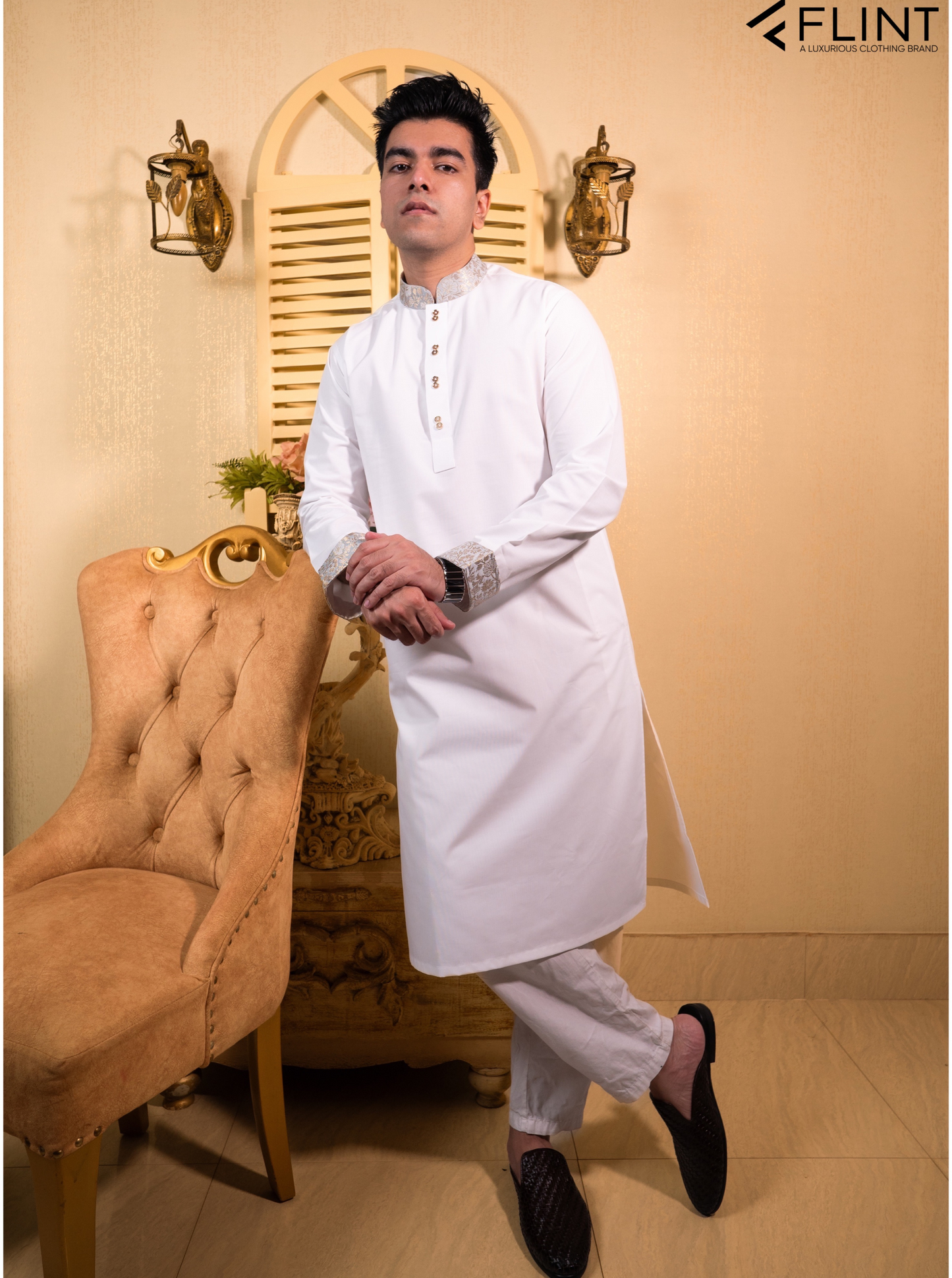 White Panjabi