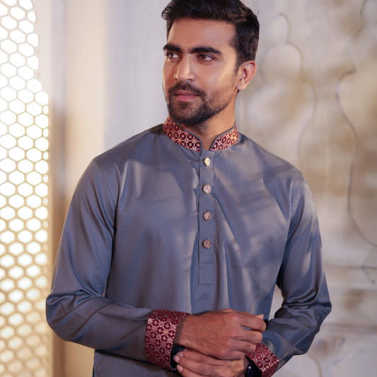 Ash Color Panjabi