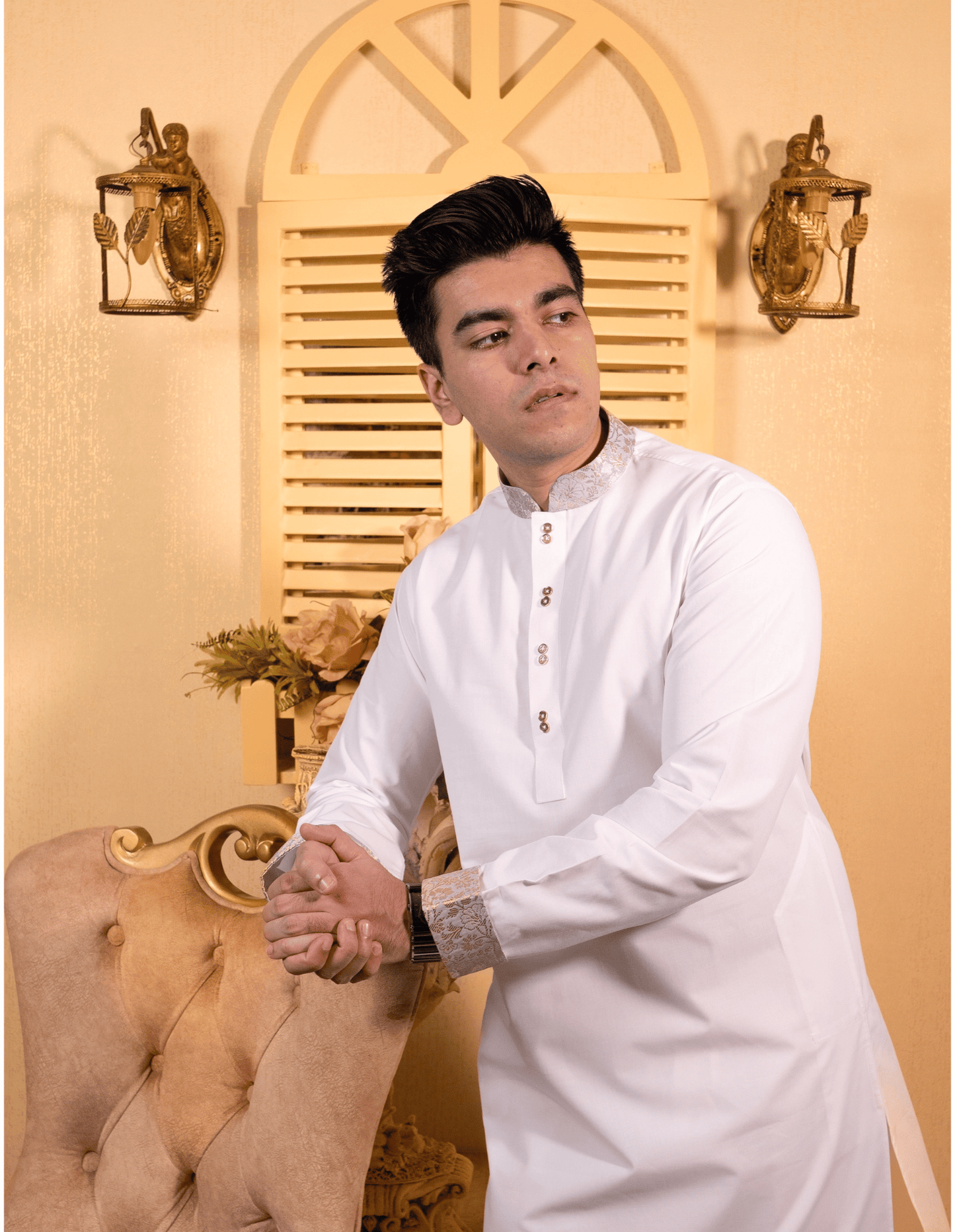 White Panjabi