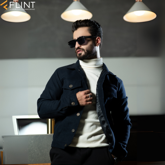 Wool Jacket (Black Color)