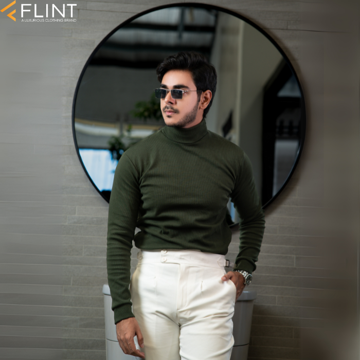 Hi Neck (Bottle Green)