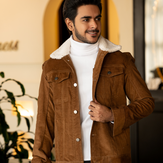 Brown Cord Jacket