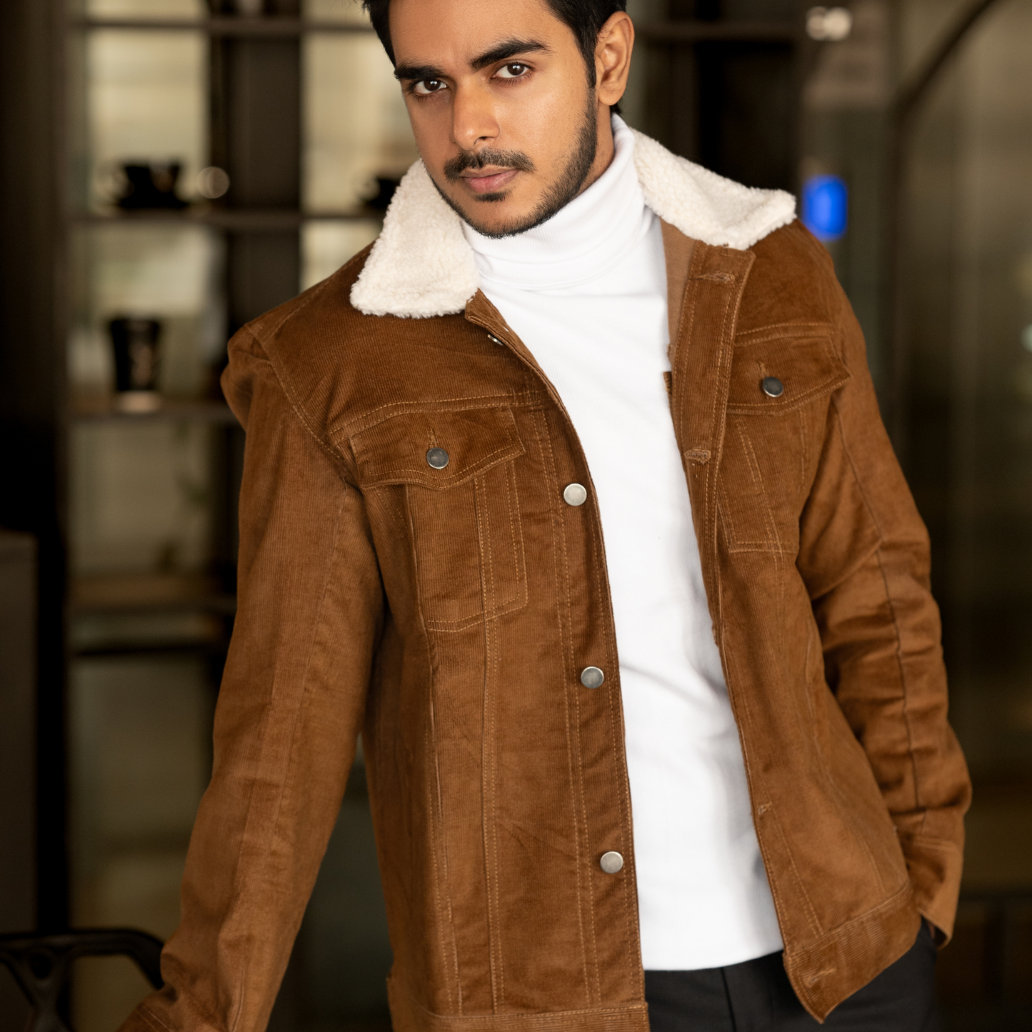 Brown Cord Jacket