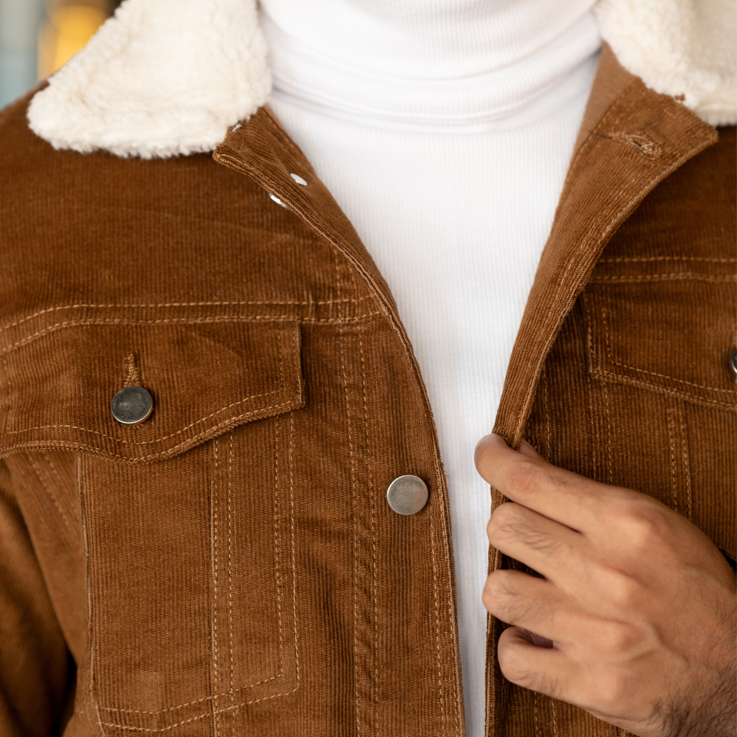 Brown Cord Jacket
