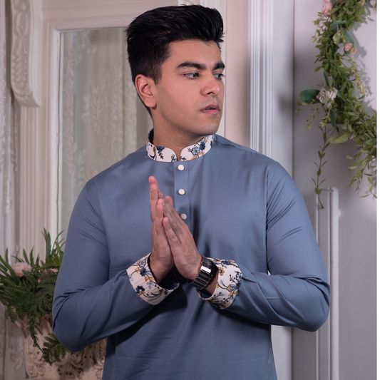 Powder Blue Panjabi