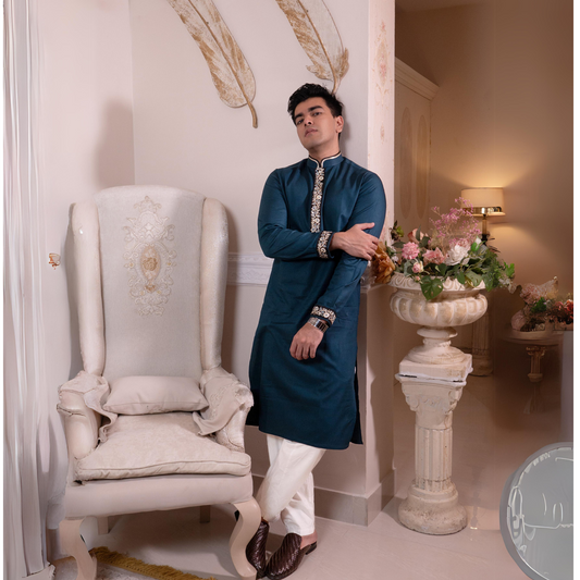 Teal Panjabi